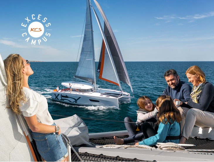 Excess: the catamaran brand that combines comfort and thrills under sail